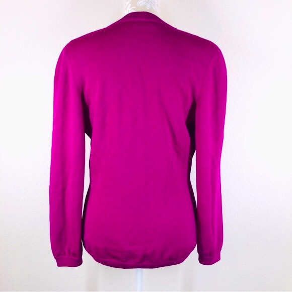 Valentino Vintage 100% Wool Sweater Cardigan 8 - Picture 13 of 13